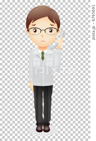 作業服の男性イラスト 作業服の男性イラスト 6765691
