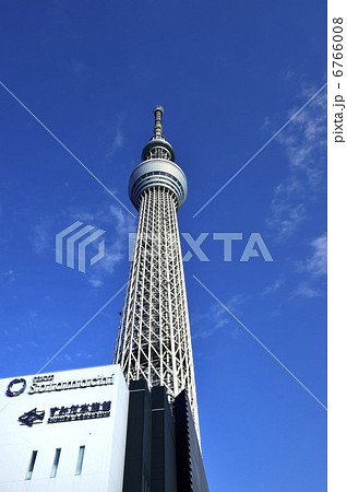 スカイツリー　東京ソラマチ　快晴 6766008