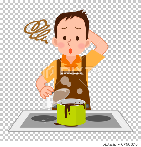 料理をする男性 6766878