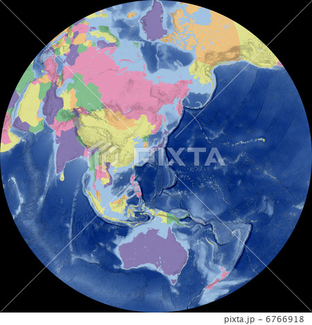 世界全図 6766918