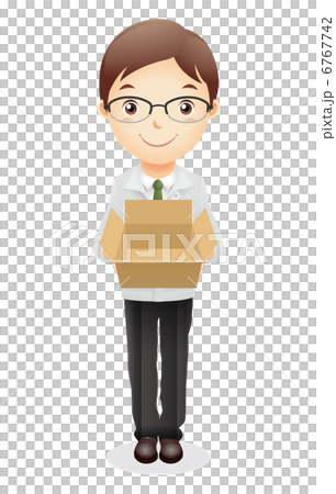 作業服の男性イラスト 6767742