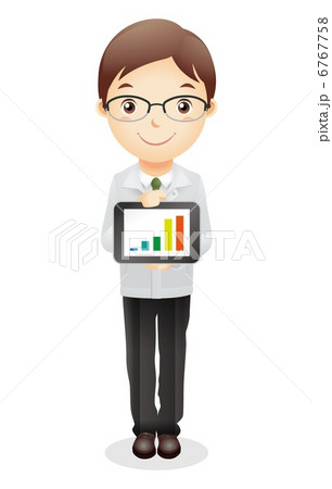 作業服の男性イラスト 6767758