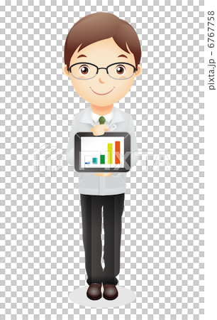 作業服の男性イラスト 6767758