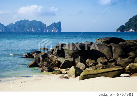 morning in Phi phi island Thailand 6767981