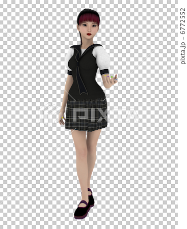 young woman - Stock Illustration [6772552] - PIXTA