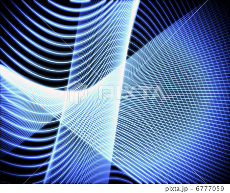 Volute of blue lines 6777059