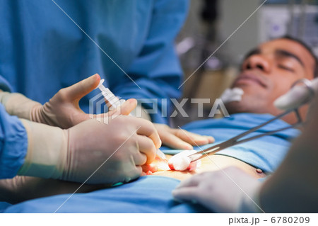 Close up of an operation 6780209