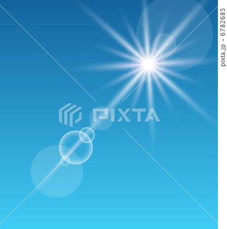 Lens flare with sunlight, abstract background Lens flare with sunlight, abstract background 6782685