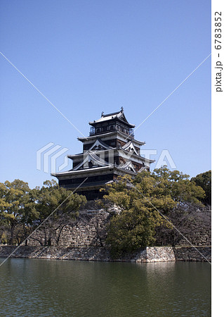 青空の広島城 青空の広島城 6783852