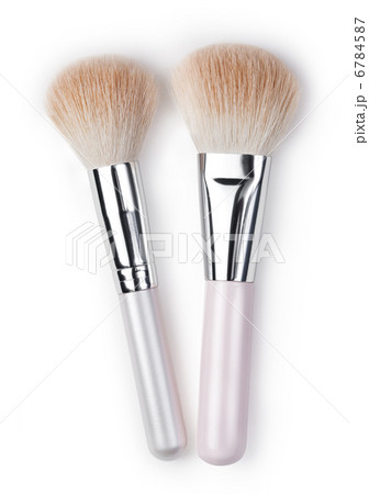 Cosmetic brushes on white 6784587