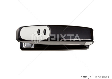 Black stapler isolated on white Black stapler isolated on white 6784684