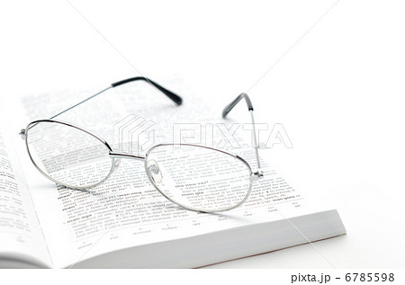 めがね　銀メタル　辞書 6785598