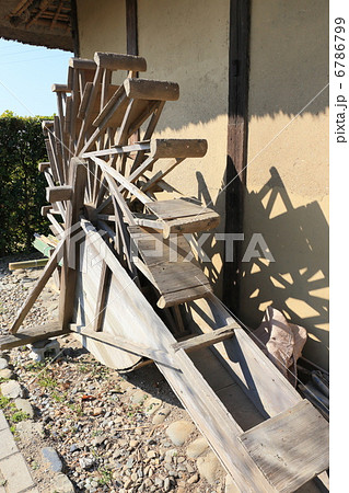 農家の農具　（足踏み水車） 6786799