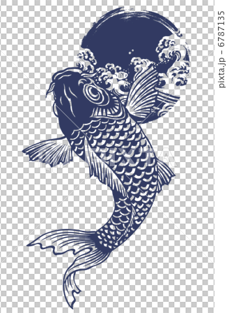 日式鯉魚 6787135