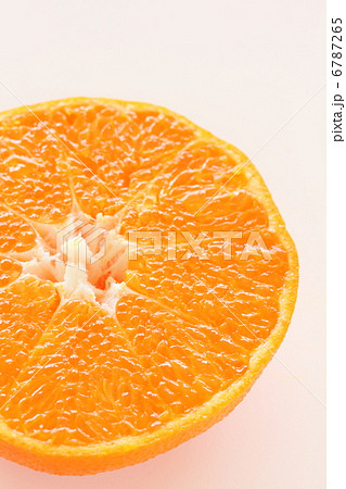 フルーツ　みかん　甘平　断面 6787265