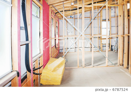 Interior of  construction  home 6787524