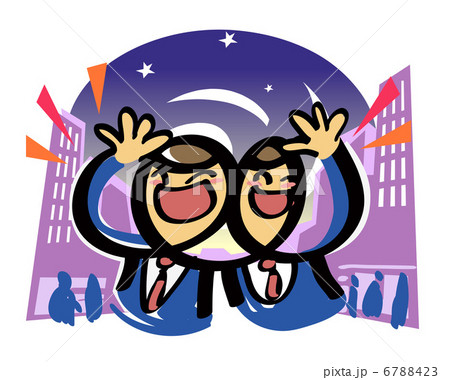夜の街を行く 夜の街を行く 6788423