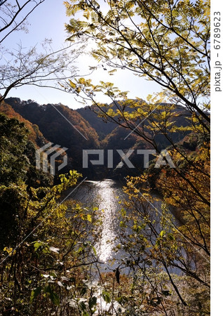 竜神峡の紅葉 6789623
