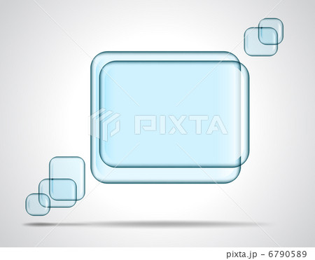Square glass plates for text Square glass plates for text 6790589