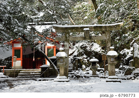 鬼一法眼社の境内 6790773