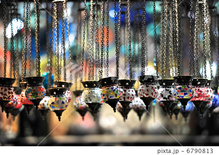 トルコ土産のエキゾチックなトルコランプ トルコ土産のエキゾチックなトルコランプ 6790813