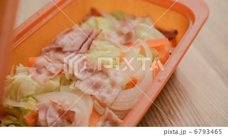 シリコンスチーマーで料理 6793465