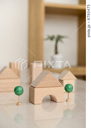 積み木の街並み 6793475