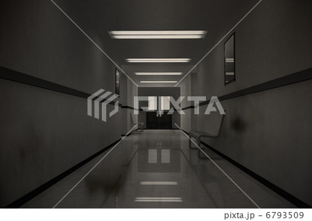 Scary Horror Hospital Corridor 6793509