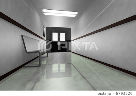Scary Horror Hospital Corridor 6793520