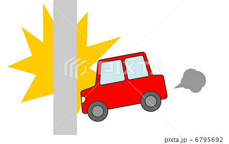 自動車事故 電柱 自動車事故 電柱 6795692