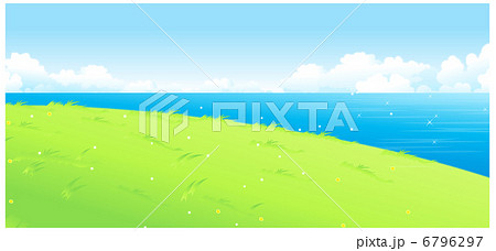 Lake and green landscape 6796297