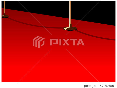 Rope barriers at red carpet event 6796986