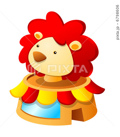 Vector icon toy lion 6798606