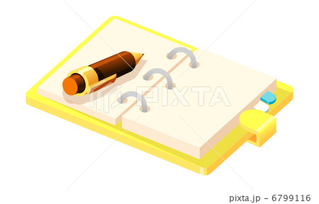 Vector icon diary and pen 6799116