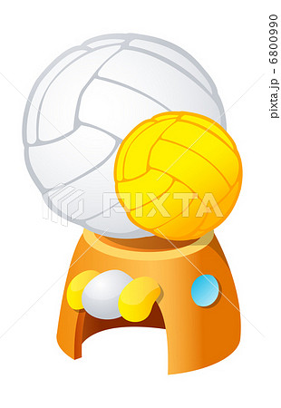 Vector icon volleyball 6800990