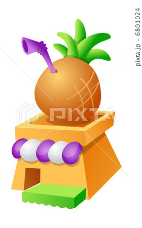 Vector icon pineapple 6801024