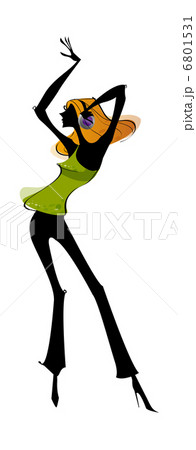 close-up of woman standing close-up of woman standing 6801531