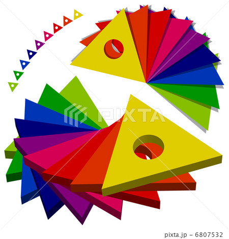 color triangles palette 6807532