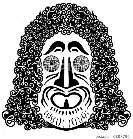 tribal skull 6807796