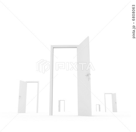White open doors 6808063