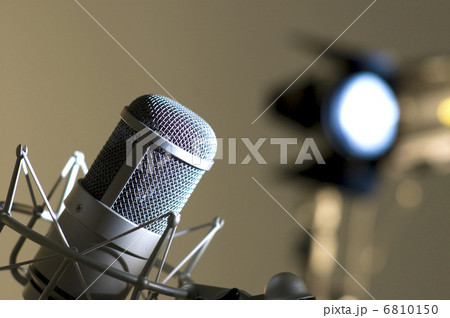 Microphone in studio. Microphone in studio. 6810150