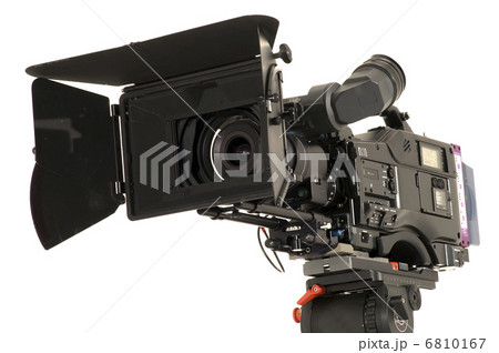 Professional digital video camera. 6810167