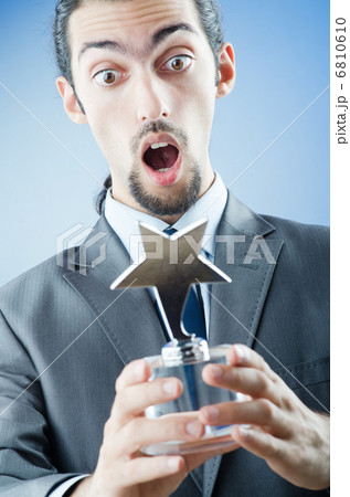 Businessman awarded with star award 6810610
