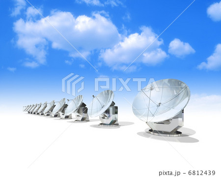 電波望遠鏡／パラボラアンテナ 6812439