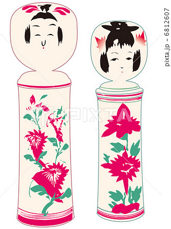 こけし こけし 6812607