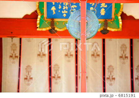 奈良の興福寺 南円堂の銅鑼 奈良の興福寺 南円堂の銅鑼 6815191