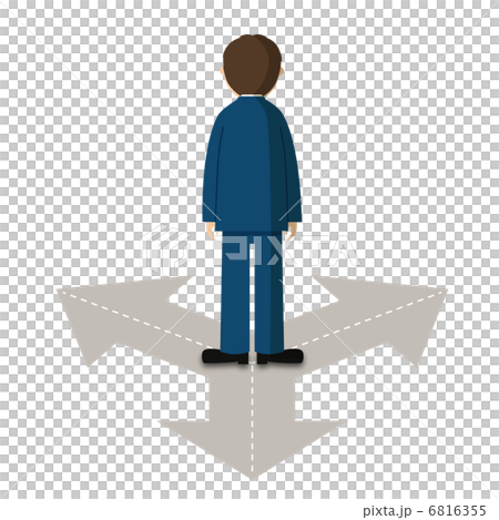 立ちすくむ男性 立ちすくむ男性 6816355