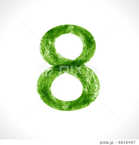 Grunge Vector Number Grunge Vector Number 6816497