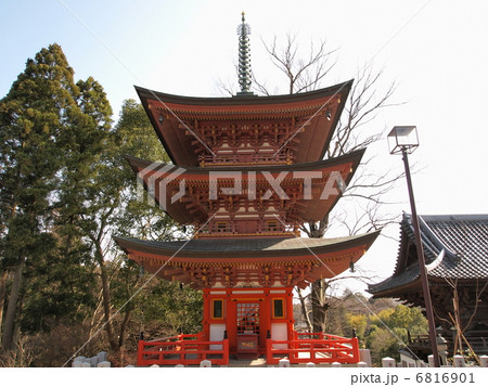 布施弁天の三重塔 6816901