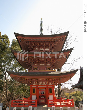 布施弁天の三重塔 布施弁天の三重塔 6816902